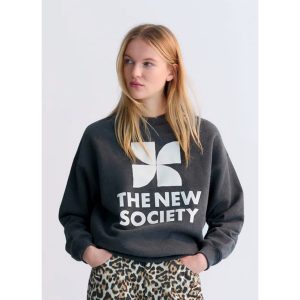 SUDADERA TNS LOGO GREY